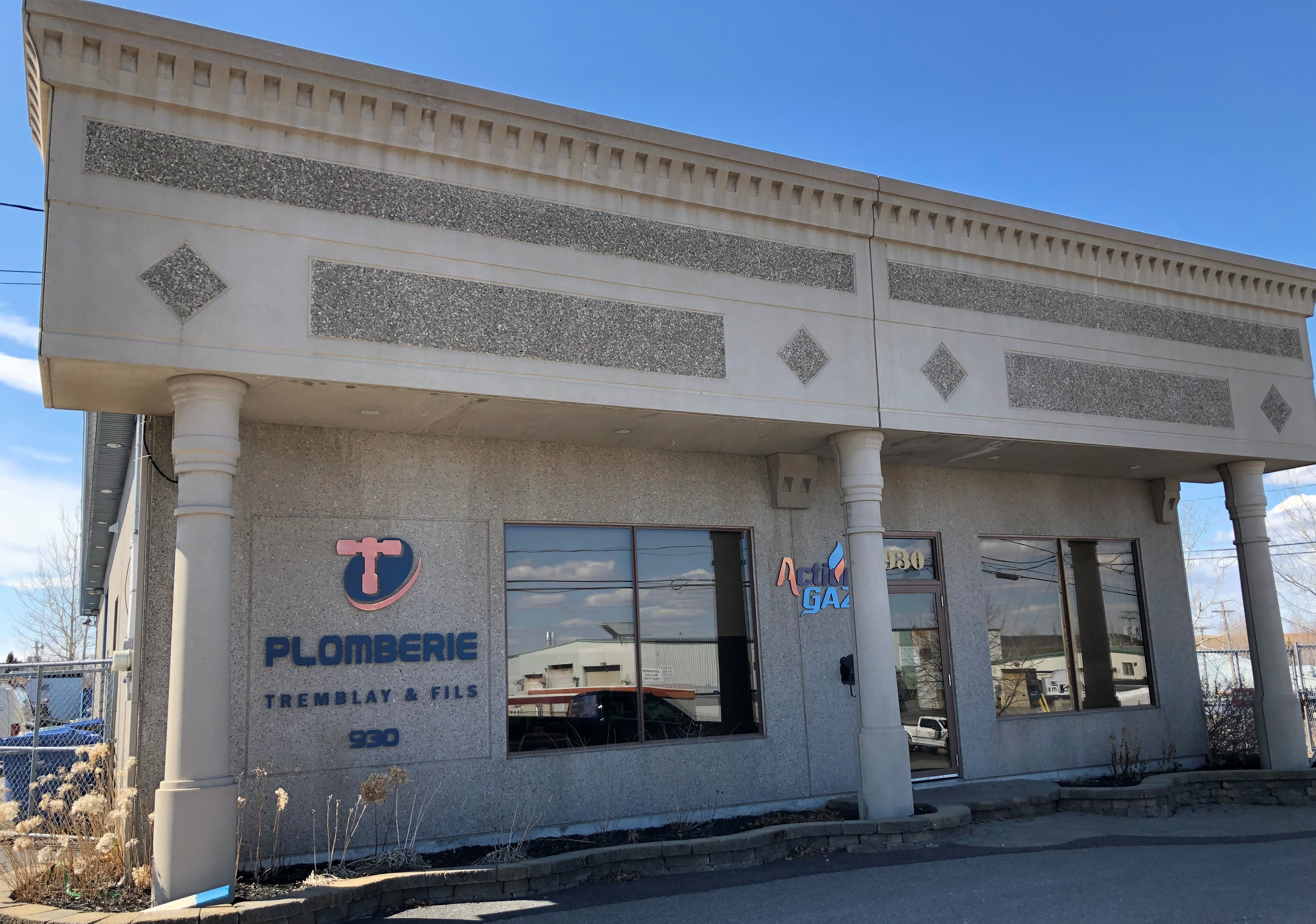 bâtisse de Plomberie Tremblay